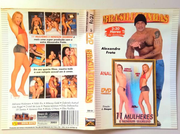 11 MULHERES E NENHUM SEGREDO BRASILEIRINHAS DVD PORNO ALEXANDRE FROTA SEXO EROTICO