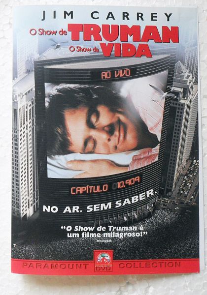 O SHOW DE TRUMAN dvd filme comedia completo jim carrey