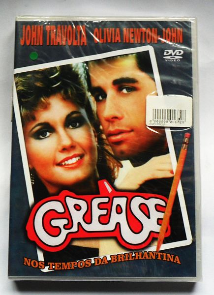 DVD GREASE NOS TEMPOS DA BRILHANTINA