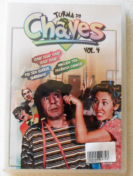 DVD TURMA DO CHAVES 4