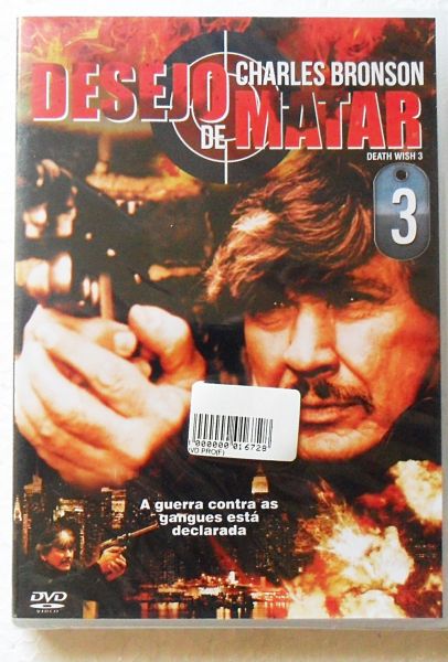 DVD DESEJO DE MATAR 3