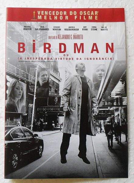 DVD BIRDMAN OU A INESPERADA VIRTUDE DA IGNORÃNCIA