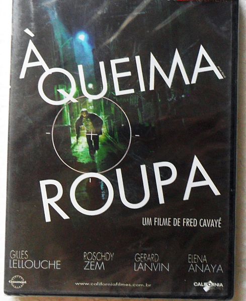 DVD A QUEIMA ROUPA FRED CAVAYÉ FILME DE AÇÃO