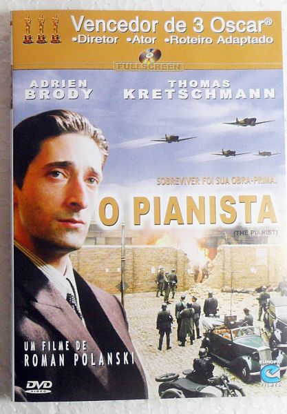 DVD O PIANISTA ROMAN POLANSKI