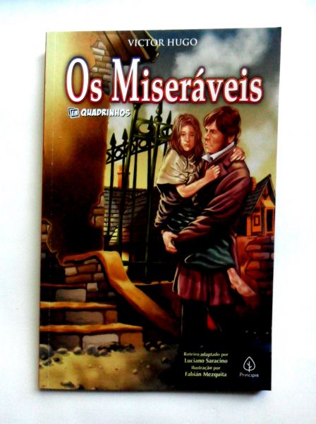 OS MISERÁVEIS EM QUADRINHO VICTOR HUGO LIVRO