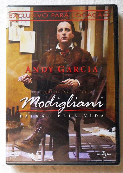 DVD MODIGLIANI PAIXÃO PELA VIDA