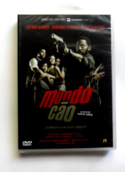 MUNDO CÃO DVD DRAMA LAZARO RAMOS