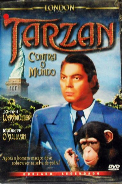 DVD TARZAN CONTRA O MUNDO FILME CLASSICO