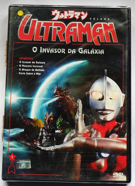 DVD ULTRAMAN O INVASOR DA GALÁXIA