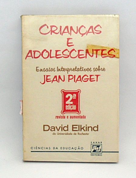 LIVRO CRIANÇAS E ADOLESCENTES JEAN PIAGET