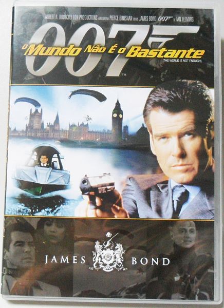 DVD 007 O MUNDO NÃO É O BASTANTE