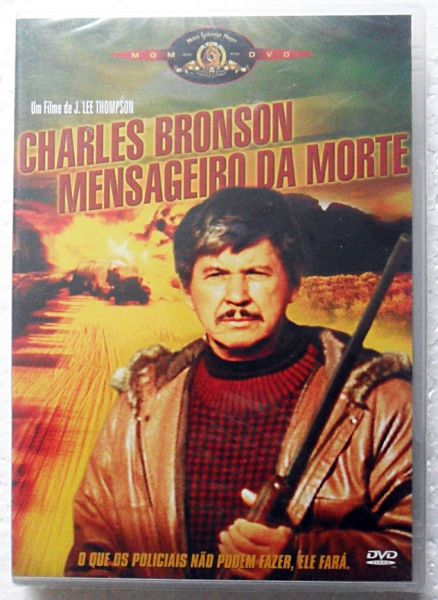 MENSAGEIRO DA MORTE DVD FILME CHARLES BRONSON