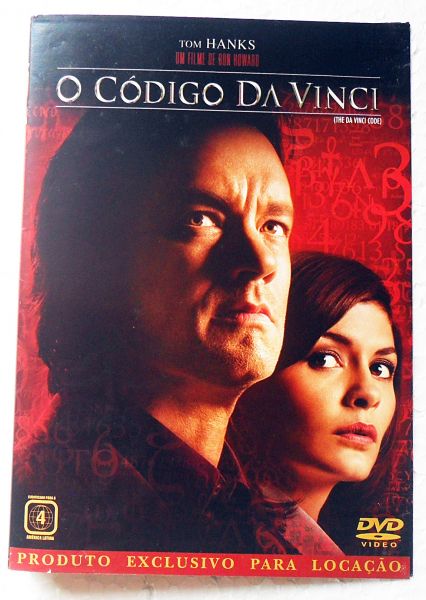 DVD O CÓDIGO DA VINCI TOM HANKS DVD FILME COMPLETO