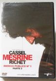 DVD CASSEL MESRINE RICHET INIMIGO PÚBLICO N 1 PARTE 2
