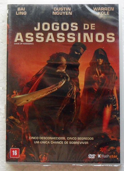 DVD JOGOS DE ASSASSINOS