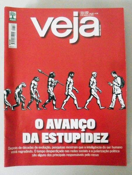 revista veja edição 2758 ano 54 número 39 o avanço da estupidez