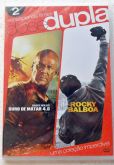 DVD DOSE DUPLA DURO DE MATAR 4.0 E ROCKY BALBOA