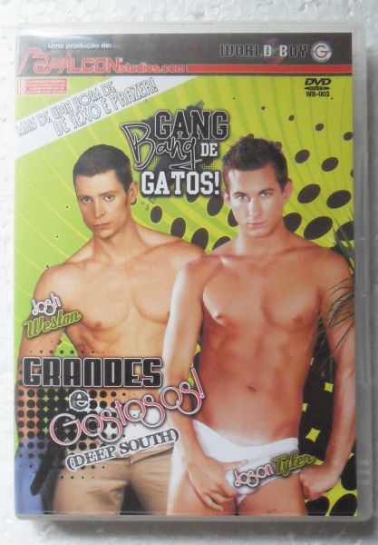 DVD GANG BANG DE GATOS FALCON dvd porno filme gay