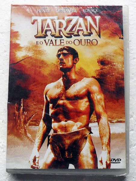 DVD TARZAN E O VALE DE OURO filme classico ação aventura