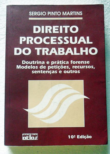 LIVRO DIREITO PROCESSUAL DO TRABALHO