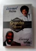 GRANDES VOZES LIONEL RICHIE E BARRY WHITE DVD SHOW MUSICA
