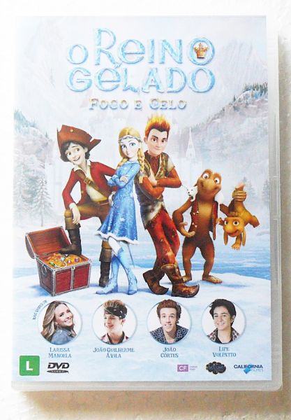 DVD O REINO GELADO FOGO E GELO