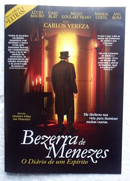 DVD BEZERRA DE MENEZES FILME DE DRAMA CARLOS VEREZA