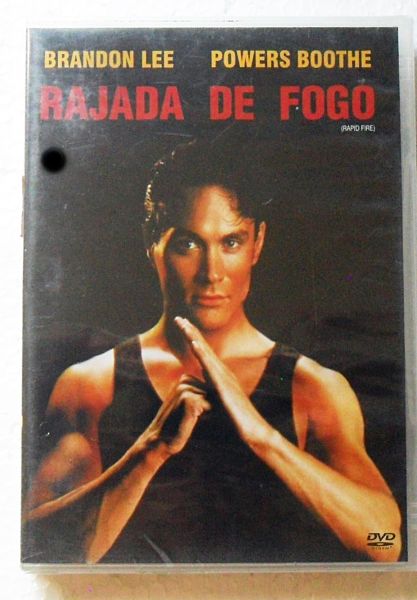 dvd rajada de fogo brandon lee