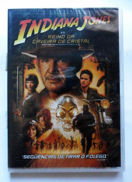 DVD INDIANA JONES E A CAVEIRA DE CRISTAL