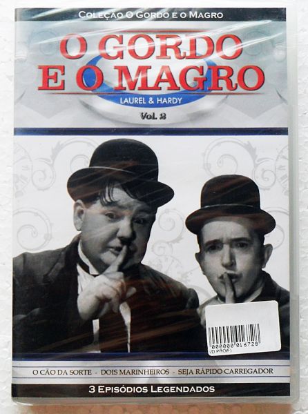 DVD O GORDO E O MAGRO VOLUME 2