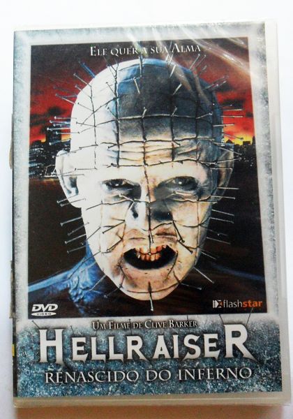 DVD HELLRAISER RENASCIDO DO INFERNO