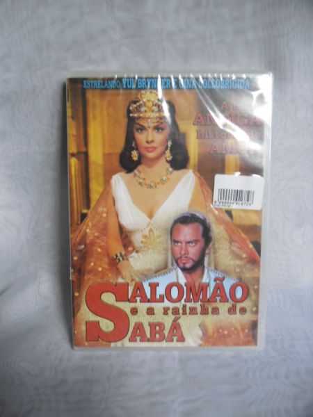 DVD SALOMÃO E A RAINHA DE SABÁ