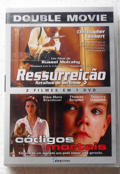 DVD RESSURREIÇÃO E CÓDIGOS MORTAIS