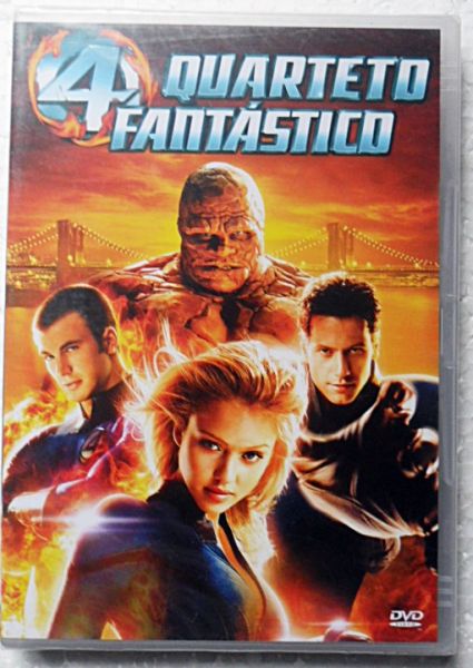 DVD O QUARTETO FANTÁSTICO FILME AÇÃO E AVENTURA