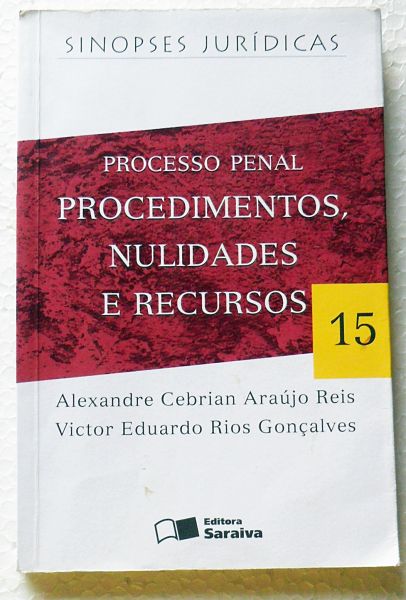 LIVRO PROCEDIMENTOS, NULIDADES E RECURSOS