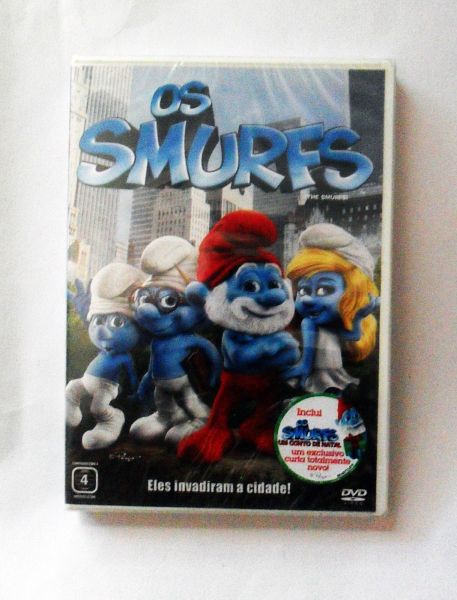 OS SMURFS DVD FILME INFANTIL