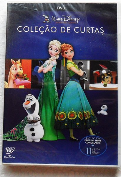 dvd coleção de curtas walt disney