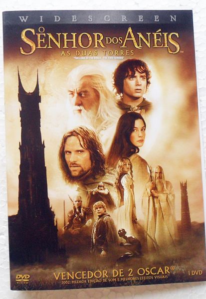 DVD O SENHOR DOS ANÉIS AS DUAS TORRES