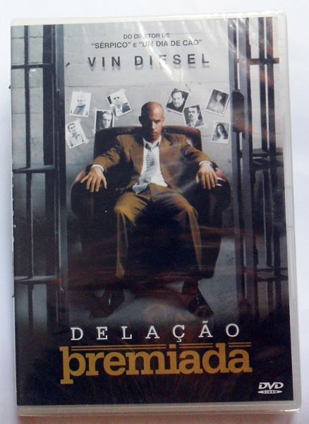 DVD DELAÇÃO PREMIADA vin diesel filme ação aventura