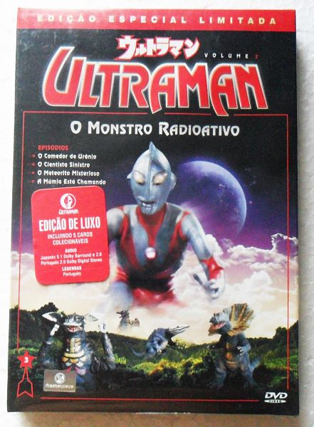 DVD ULTRAMAN O MONSTRO RADIOATIVO