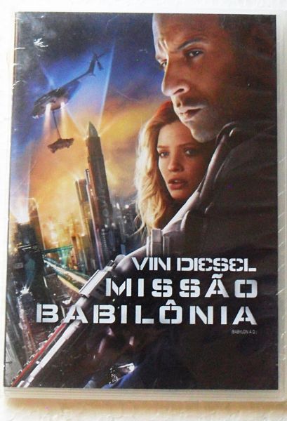 DVD MISSÃO BABILÔNIA VIN DIESEL DVD FILME AÇÃO AVENTURA