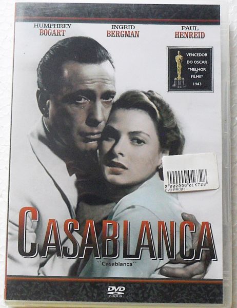 DVD CASABLANCA INGRID BERGMAM