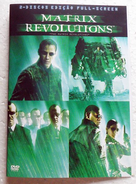 DVD MATRIX REVOLUTIONS DVD DUPLO