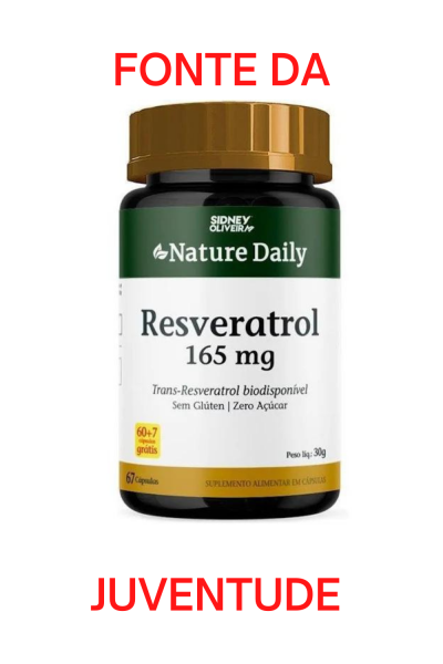 RESVERATROL FONTE DA JUVENTUDE