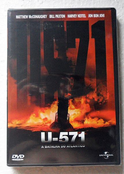 DVD U-571 A BATALHA DO ATLÂNTICO