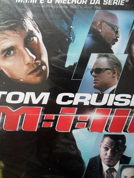 DVD MISSÃO IMPOSSÍVEL 3 TOM CRUISE FILME DE AÇÃO